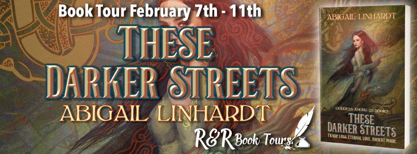 We're celebrating the upcoming release of These Darker Streets, the first book in a brand new series by Abigail Linhardt #giveaway #authorRT #amreading