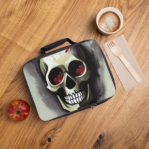Red Eyed Skull Lunch Bag