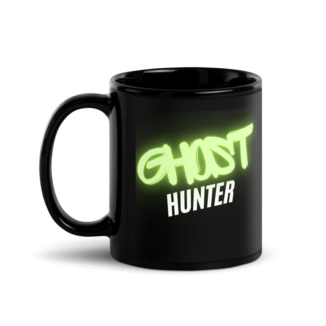 Ghost Hunter Black Glossy Mug