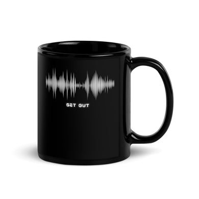 Get out EVP black coffee mug for ghost hunters 