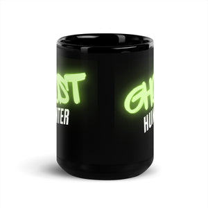 Ghost Hunter Black Glossy Mug