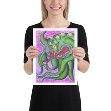 Load image into Gallery viewer, Many Eyed Monster Creepy Art Print Poster
