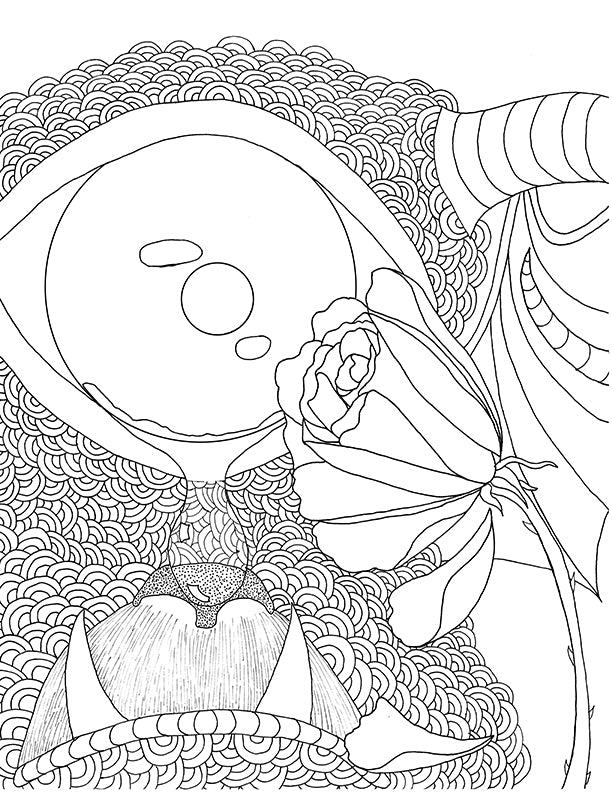 sad coloring pages